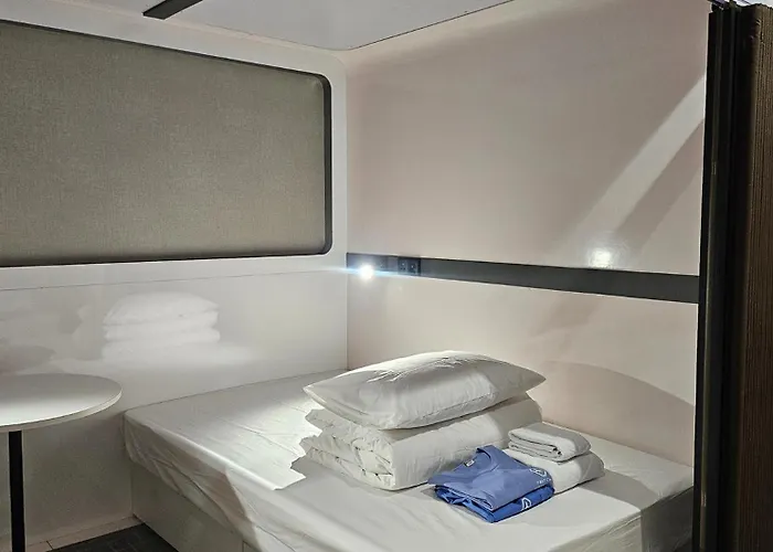 Hôtel capsule First Myeongdong Séoul